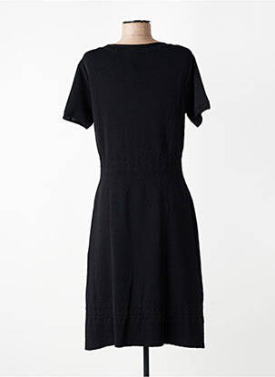 Rochie midi mâneci scurte mâneci scurte negru ESCORPION femme