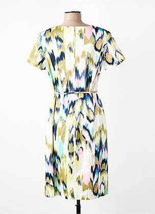 Rochie midi imprimeu fantezie mâneci scurte verde GERRY WEBER femeie