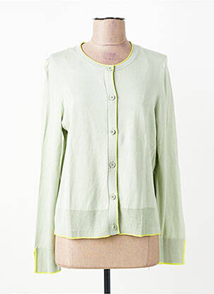 Vestă cu mâneci lungi guler rotund verde GERRY WEBER femeie
