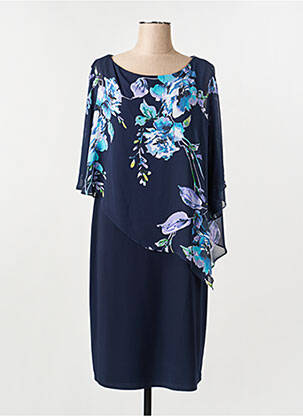 Rochie midi mâneci 3/4 mâneci 3/4 albastru JOSEPH RIBKOFF femeie