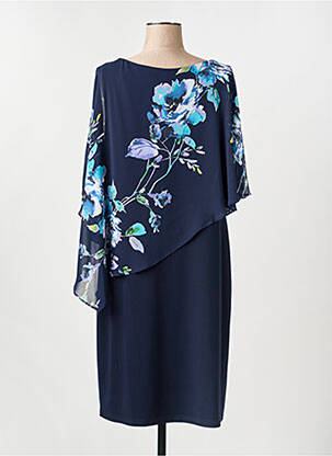 Rochie midi mâneci 3/4 mâneci 3/4 albastru JOSEPH RIBKOFF femeie