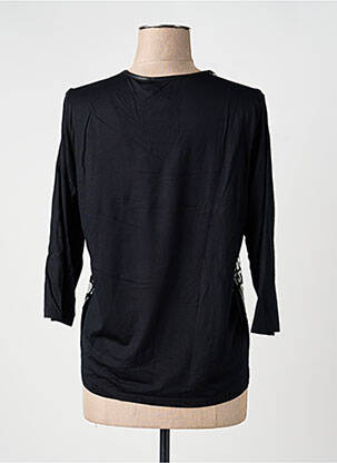 Tricou mâneci 3/4 mâneci 3/4 negru FRANK WALDER femeie