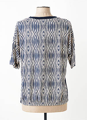 Tricou elasticitate mâneci scurte albastru FRANK WALDER femeie