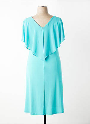 Rochie midi croială fluidă mâneci scurte albastru JOSEPH RIBKOFF femeie