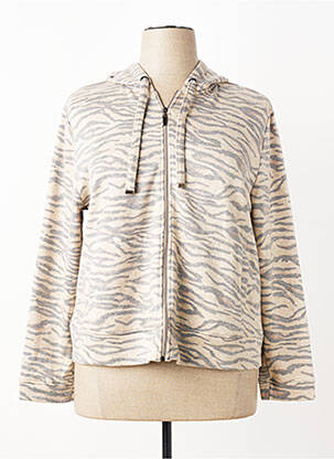 Jachete casual guler rotund gri FRANK WALDER femeie