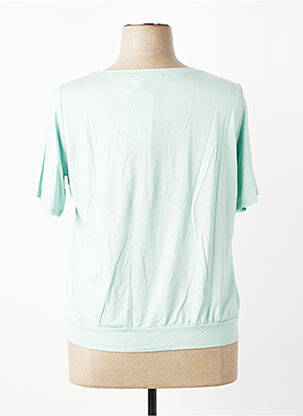 Tricou elasticitate mâneci scurte verde FRANK WALDER femme