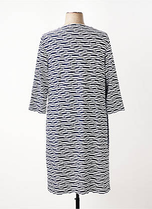 Rochie midi mâneci 3/4 mâneci 3/4 albastru FRANK WRIGHT femeie