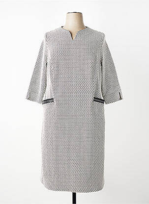 Rochie midi mâneci 3/4 mâneci 3/4 negru FRANK WALDER femeie