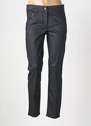 Pantalon slim țesătură acoperită mărime normală negru GERRY WEBER femeie