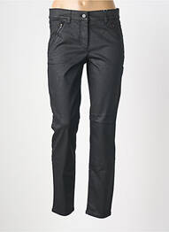 Pantalon slim țesătură acoperită mărime normală negru GERRY WEBER femme