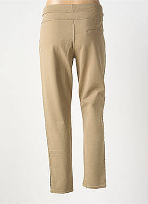 Pantalon 7/8 talie elastică maro VANILLA femeie