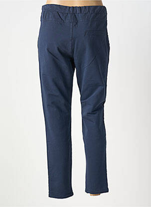 Pantalon 7/8 talie elastică albastru VANILLA femeie