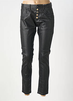 Pantalon 7/8 buzunare negru PLACE DU JOUR femeie