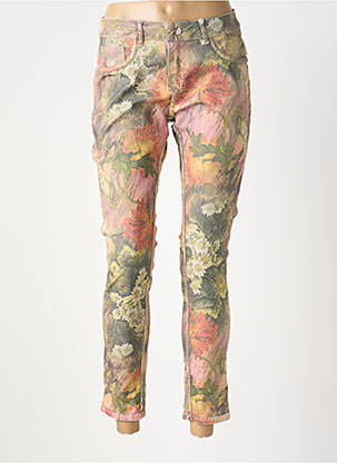Pantalon slim buzunare bej ZAC & ZOE femeie
