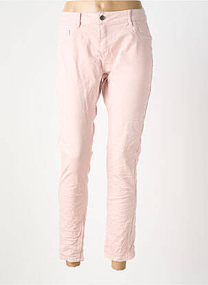 Pantalon slim buzunare roz ZAC & ZOE femeie