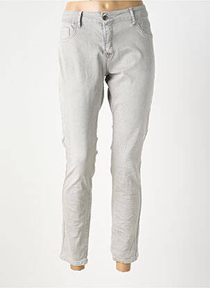 Pantalon slim buzunare gri ZAC & ZOE femeie