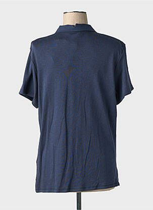Polo elasticitate mâneci scurte albastru SAINT JAMES femeie
