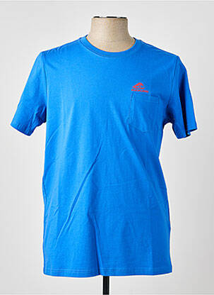 Tricou croială cambrată mâneci scurte albastru NEW ZEALAND AUCKLAND bărbat