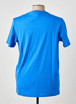 Tricou croială cambrată mâneci scurte albastru NEW ZEALAND AUCKLAND bărbat