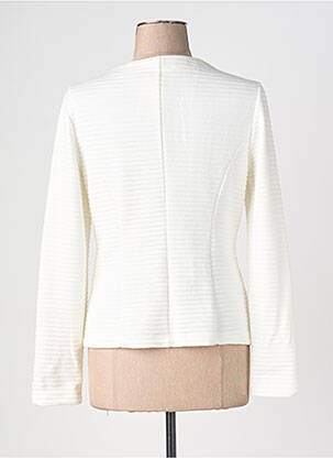 Jachete elegante guler rotund alb BETTY BARCLAY femeie