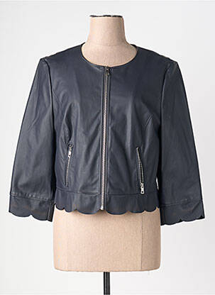 Jachete casual guler rotund negru TAIFUN femeie