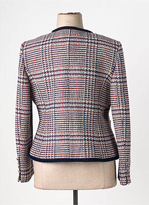 Jachete casual guler rotund albastru BARILOCHE femeie