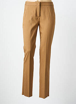 Pantalon slim buzunare maro EMME M femeie