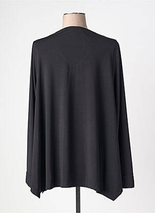 Top elasticitate mâneci lungi negru JORGIE PARIS femeie