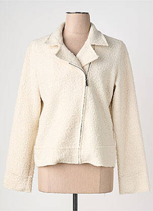 Jachete casual guler tip costum bej LE SINGE DE JULIE femeie