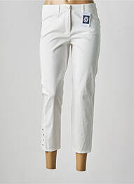 Pantalon 7/8 elasticitate mărime normală alb GERRY WEBER femeie
