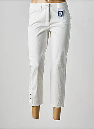 Pantalon 7/8 elasticitate mărime normală alb GERRY WEBER femeie