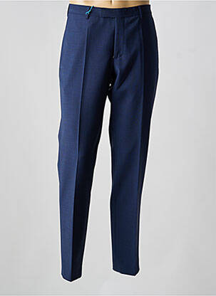 Pantalon slim talie cu cleme mărime normală albastru PIERRE CARDIN bărbat