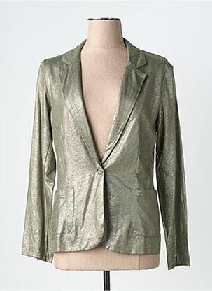 Sacou buzunare verde MAJESTIC FILATURES femeie