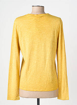 Tricou mâneci lungi mâneci lungi galben LEE COOPER femeie