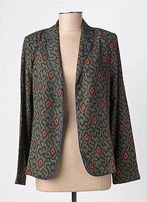 Jachete casual croială dreaptă verde L'ATELIER DE LOUISE femeie