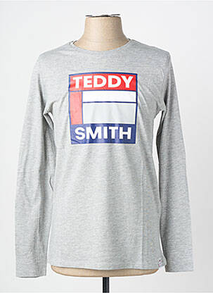 Tricou mâneci lungi mâneci lungi gri TEDDY SMITH băiat