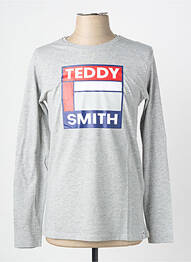 Tricou mâneci lungi mâneci lungi gri TEDDY SMITH băiat