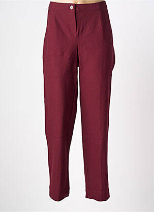 Pantalon trei sferturi elasticitate mărime normală violet JEAN MARC PHILIPPE femeie