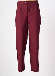 Pantalon trei sferturi elasticitate mărime normală violet JEAN MARC PHILIPPE femeie
