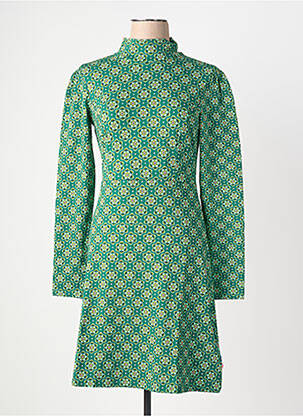 Rochie scurtă mâneci lungi mâneci lungi verde BLUTSGESCHWISTER femeie