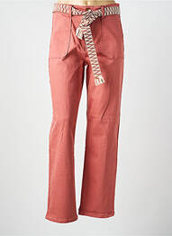 Pantalon slim elasticitate mărime normală roz LA PETITE ETOILE femme