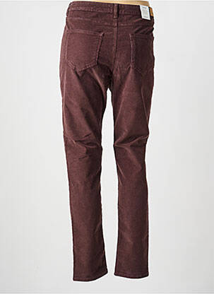 Pantalon slim elasticitate mărime normală maro KANOPE femeie