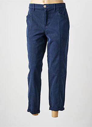 Pantalon 7/8 talie elastică mărime normală albastru WHITE STUFF femeie