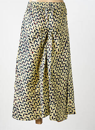 Pantalon 7/8 bej KALI YOG femeie