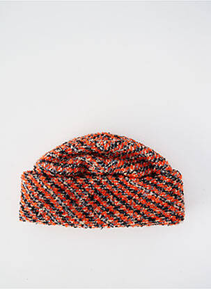 Căciulă căptușeală portocalie SEEBERGER unisex