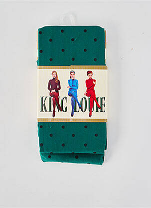 Colanți imprimeu cu buline verde KING LOUIE femeie
