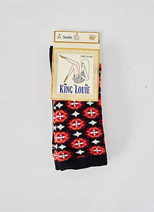 Șosete imprimeu fantezie negru KING LOUIE femeie