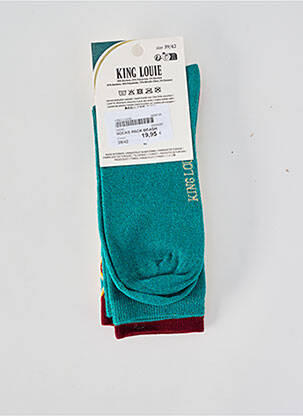 Șosete imprimeu fantezie verde KING LOUIE femeie