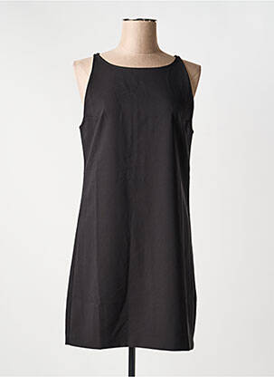 Rochie midi fără mâneci fără mâneci negru SCHOOL RAG femeie