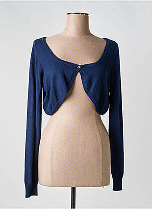 Bolero guler rotund albastru BLEND femeie